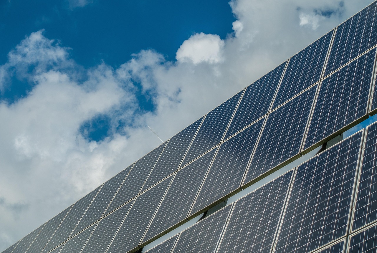 photovoltaic system, solar, solar energy, nature, solar panel, photovoltaic, renewable, energy transition, power generation, solar field, solar cells, voltage, electricity, sun, energy, solar power, environment, renewable energy, solar system, technology, power supply, clouds, light, heaven, atmospheric, turn