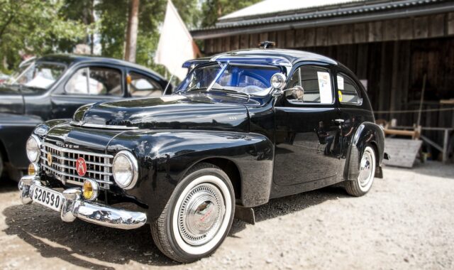 pv, car wallpapers, volvo, car, veteran, old, takgök