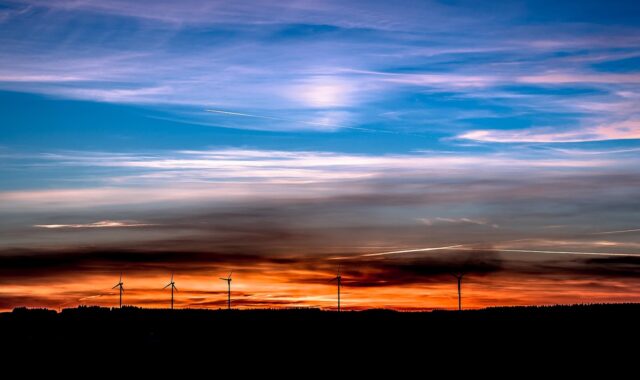 sunset, silhouettes, dusk, twilight, sky, wind energy, cirrus, cirrus clouds, renewable energy, wind power, setting sun, wind turbines, afterglow, nature, clouds, atmospheric, sky, renewable energy, renewable energy, renewable energy, renewable energy, renewable energy, wind power, wind turbines