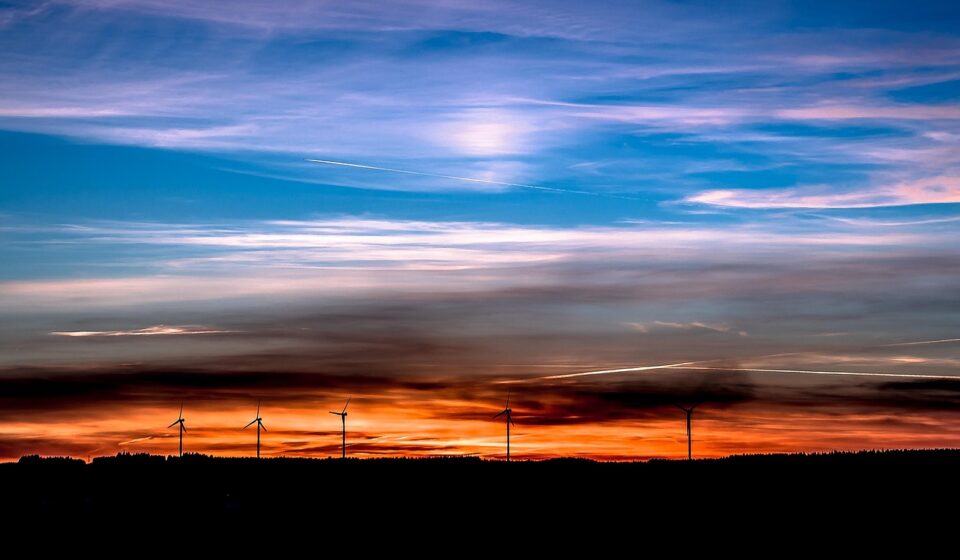 sunset, silhouettes, dusk, twilight, sky, wind energy, cirrus, cirrus clouds, renewable energy, wind power, setting sun, wind turbines, afterglow, nature, clouds, atmospheric, sky, renewable energy, renewable energy, renewable energy, renewable energy, renewable energy, wind power, wind turbines