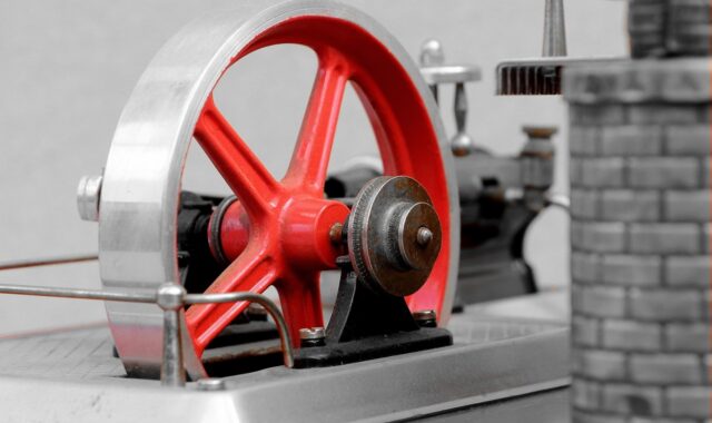 steam engine, toy, flywheel, drive, metal construction, iron, to play, flywheel, flywheel, flywheel, flywheel, flywheel