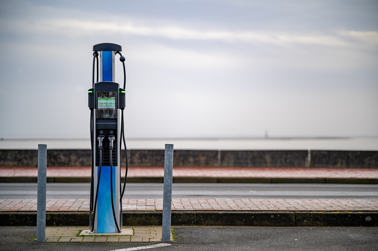 loading column, electric mobility, e mobility, charging station, electric car, e-mobile, charging option, traffic turnaround, electricity, electric drive, electromobile, climate change, ai generated