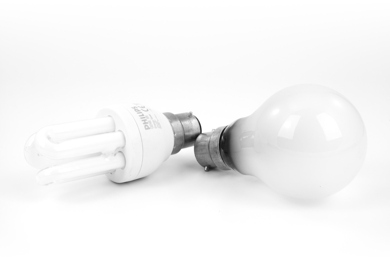 bulb, efficient, electric, electricity, energy, fluorescent, glass, incandescent, light, power, tungsten, watt, white