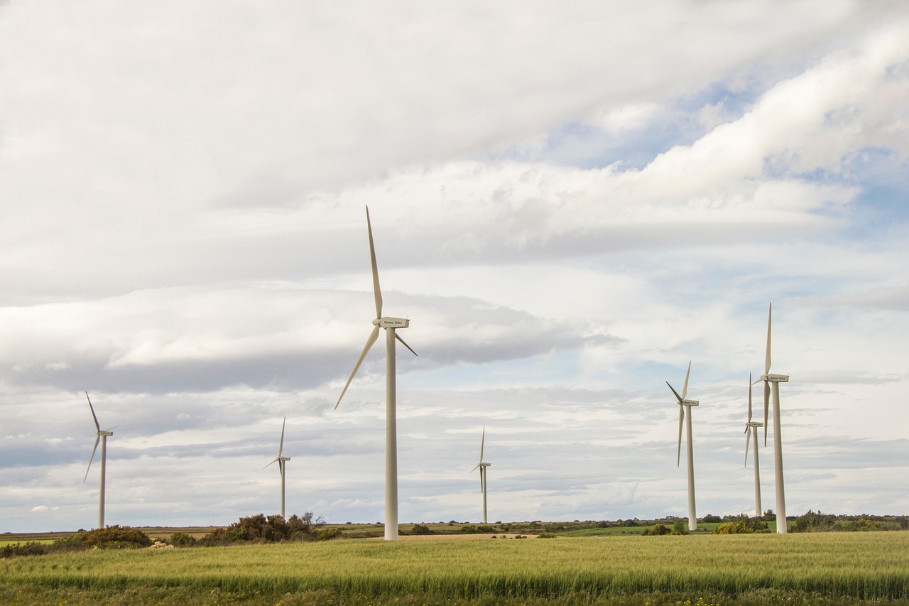 wind farm, windmills, wind turbines, wind energy, sustainable energy, renewable energy